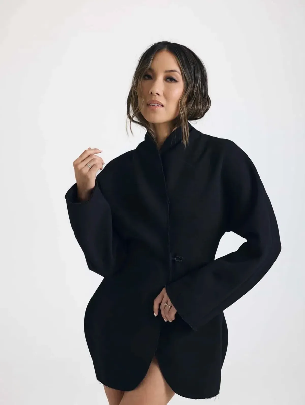 LILLIAN KHALLOUF LAFF DRESS BLACK SIZE 8 - Image 1