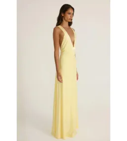 Ance Gria Rosa Gown in Lemon Size AU8 for rent on The Volte - image 3