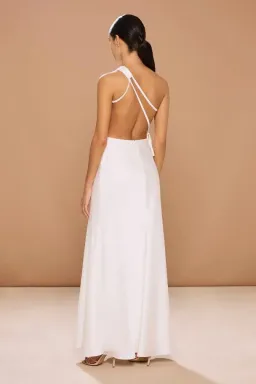 π€Sonya Moda Crete Dress β Ivory White β Size S / 8 AU β Maxi Gown π€ for rent on The Volte - image 6