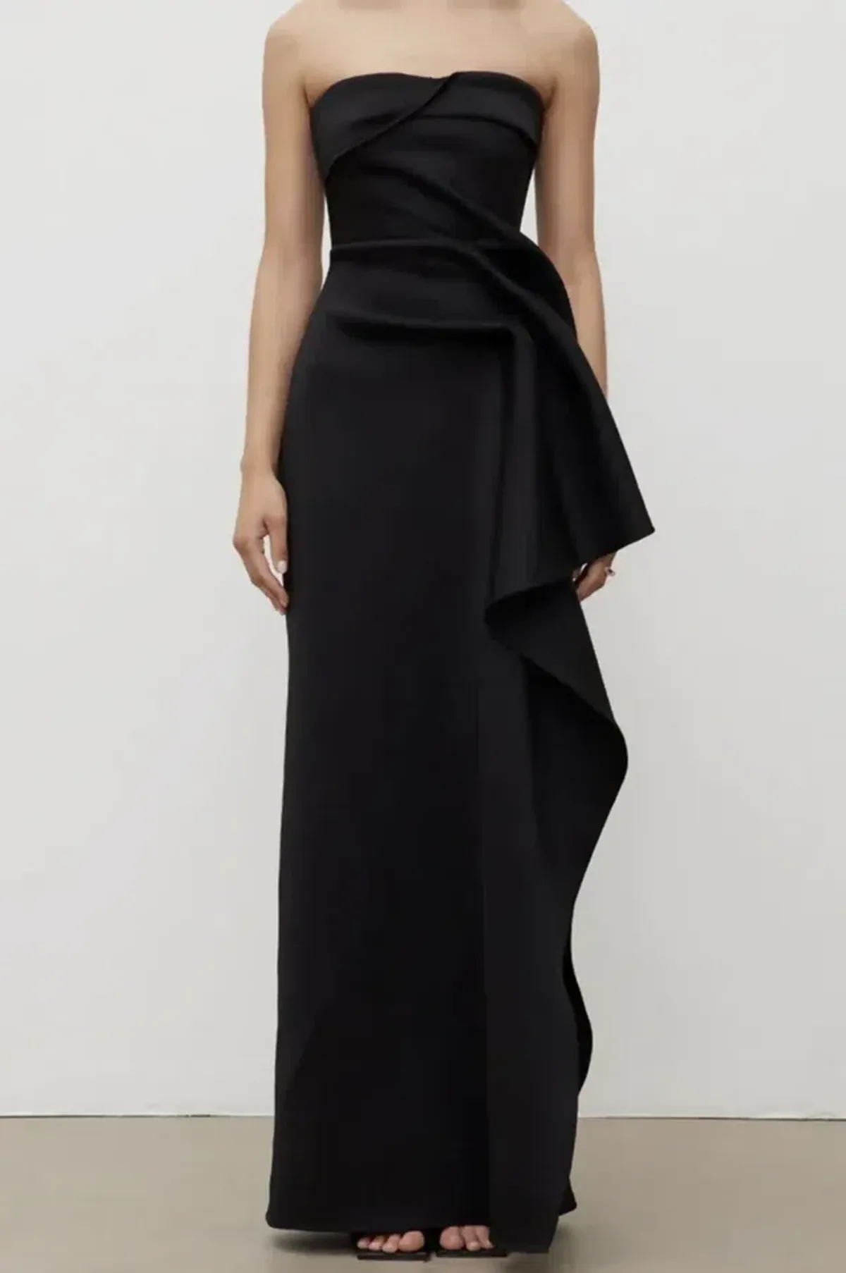 🖤 TOHJA November Dress - Size XS / 6 AU - Black Maxi Gown 🖤 - Image 9