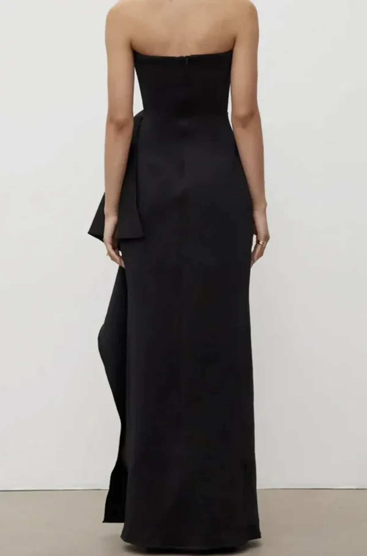 🖤 TOHJA November Dress - Size XS / 6 AU - Black Maxi Gown 🖤 - Image 5