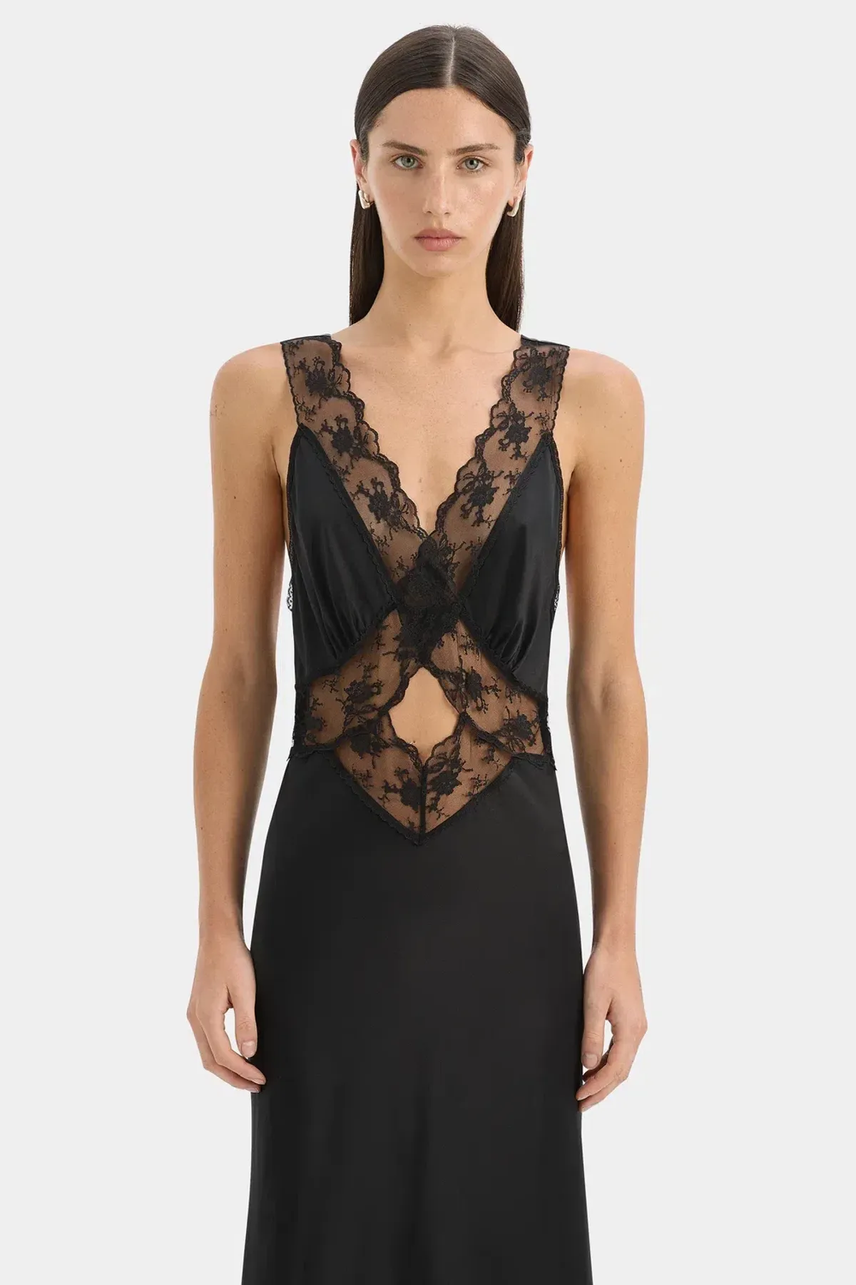 Sir The Label Aries Dress Size 6 Petite Black - Image 5