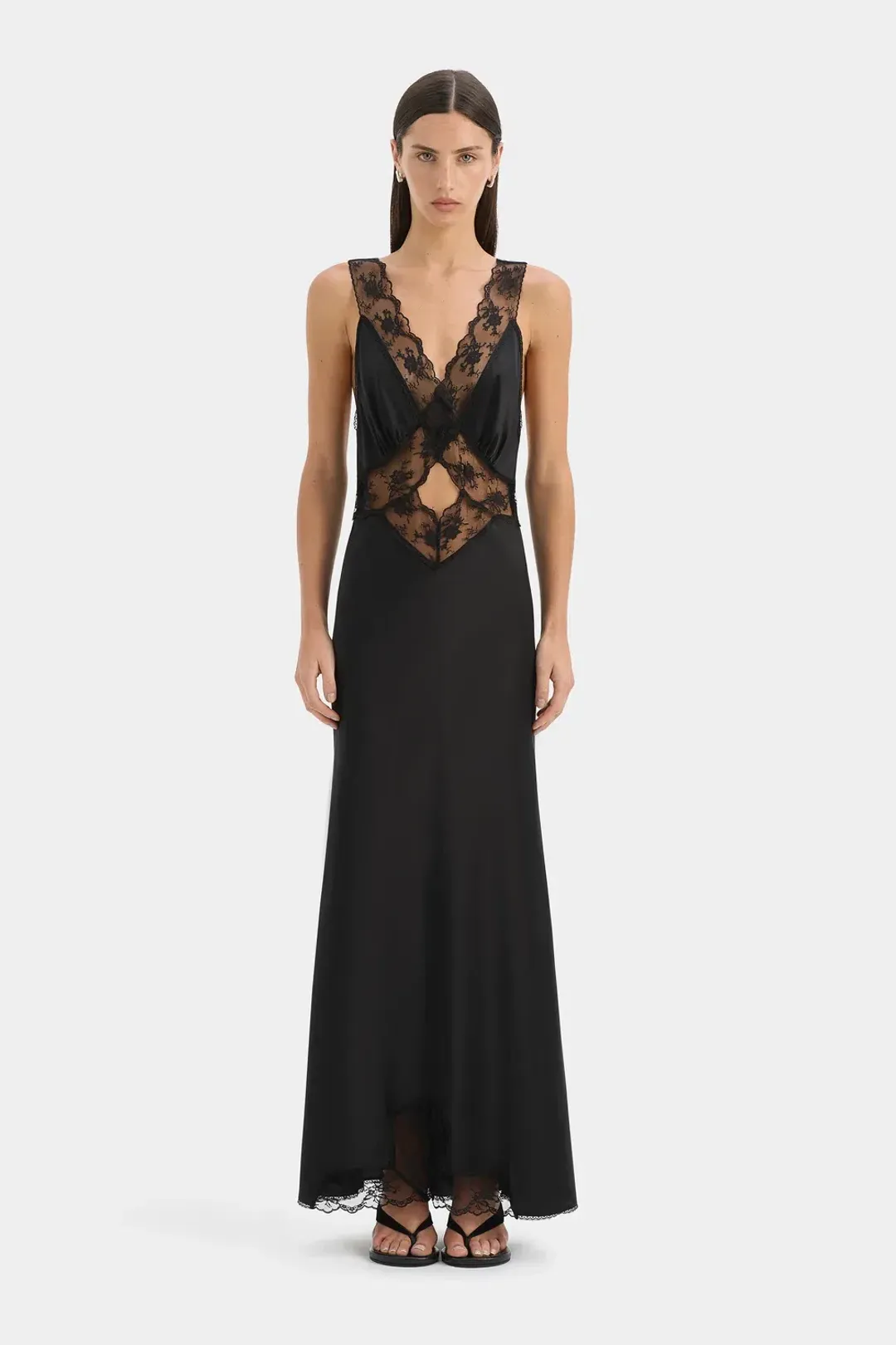 Sir The Label Aries Dress Size 6 Petite Black for rent on The Volte - main image