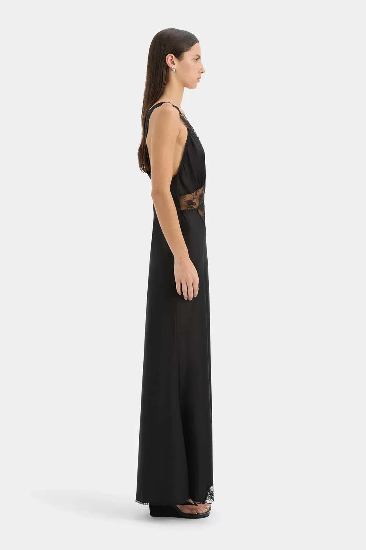 Sir The Label Aries Dress Size 6 Petite Black - Image 4