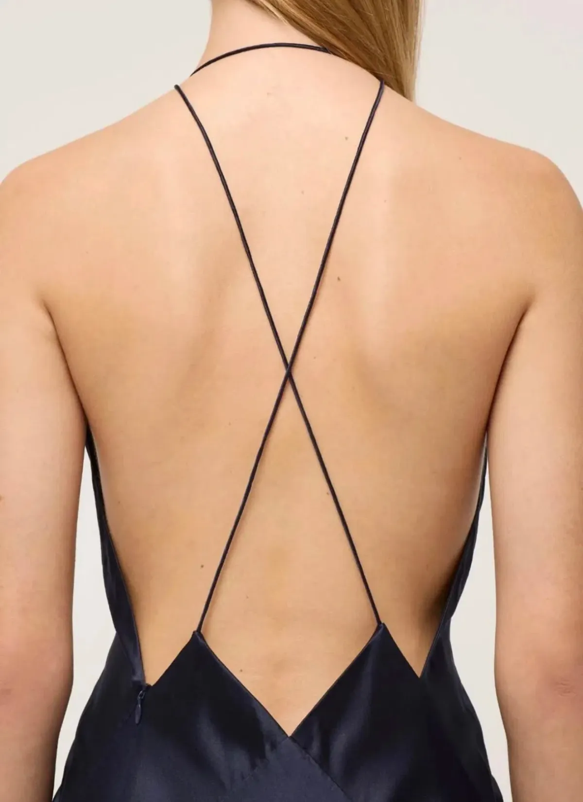 Michael Lo Sordo 007 midnight blue dress - Image 4
