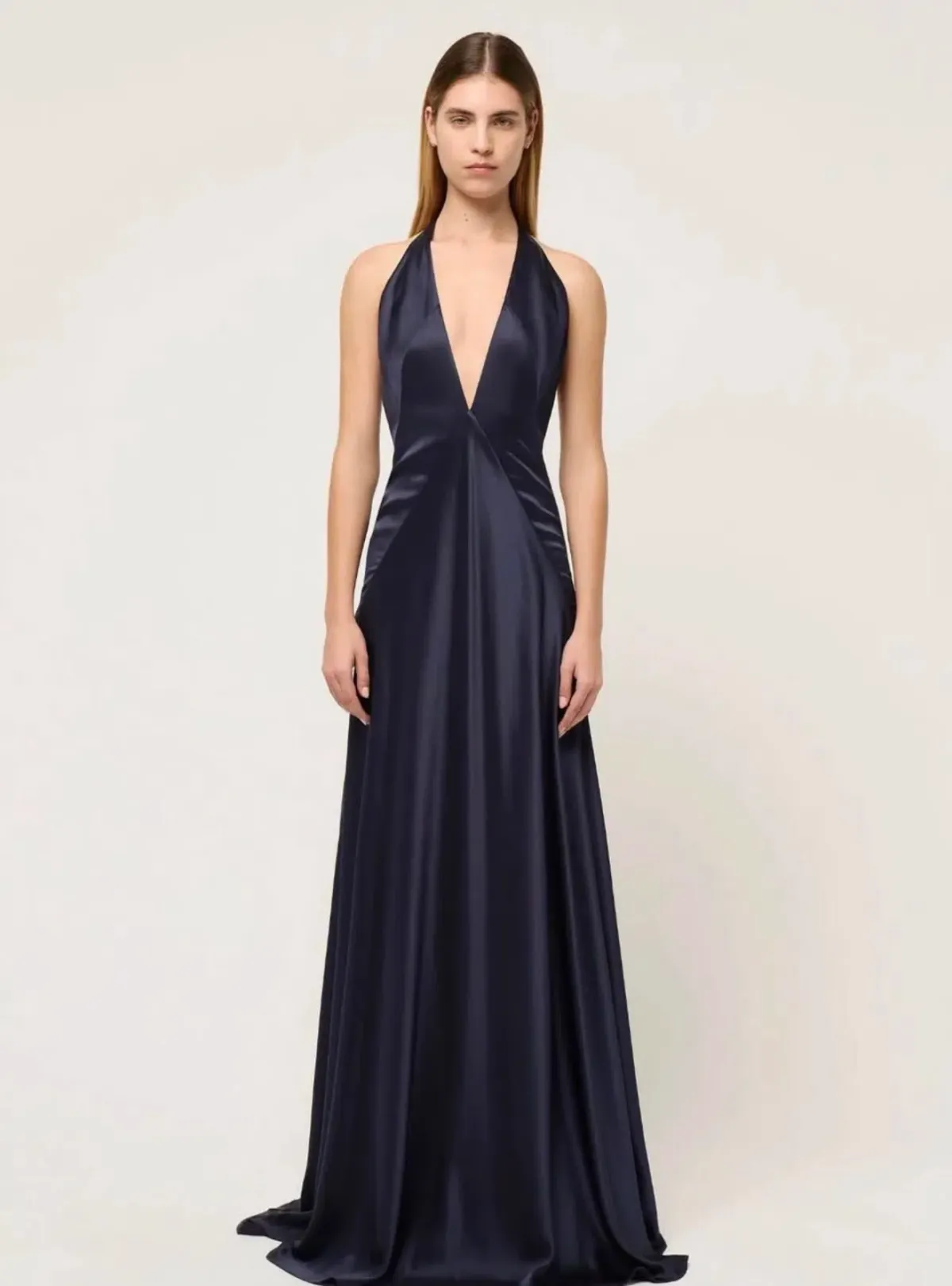 Michael Lo Sordo 007 midnight blue dress - Image 1