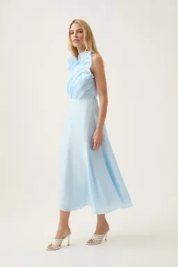 AJE Genesis Midi Dress Size 8 for rent on The Volte - image 4