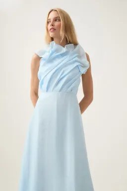 AJE Genesis Midi Dress Size 8 for rent on The Volte - image 3