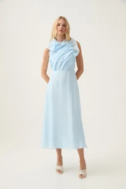 AJE Genesis Midi Dress Size 8 for rent on The Volte - image 1