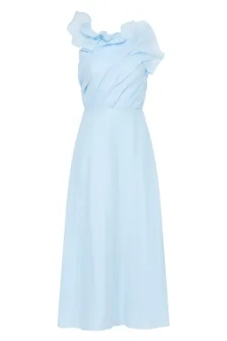 AJE Genesis Midi Dress Size 8 for rent on The Volte - image 2