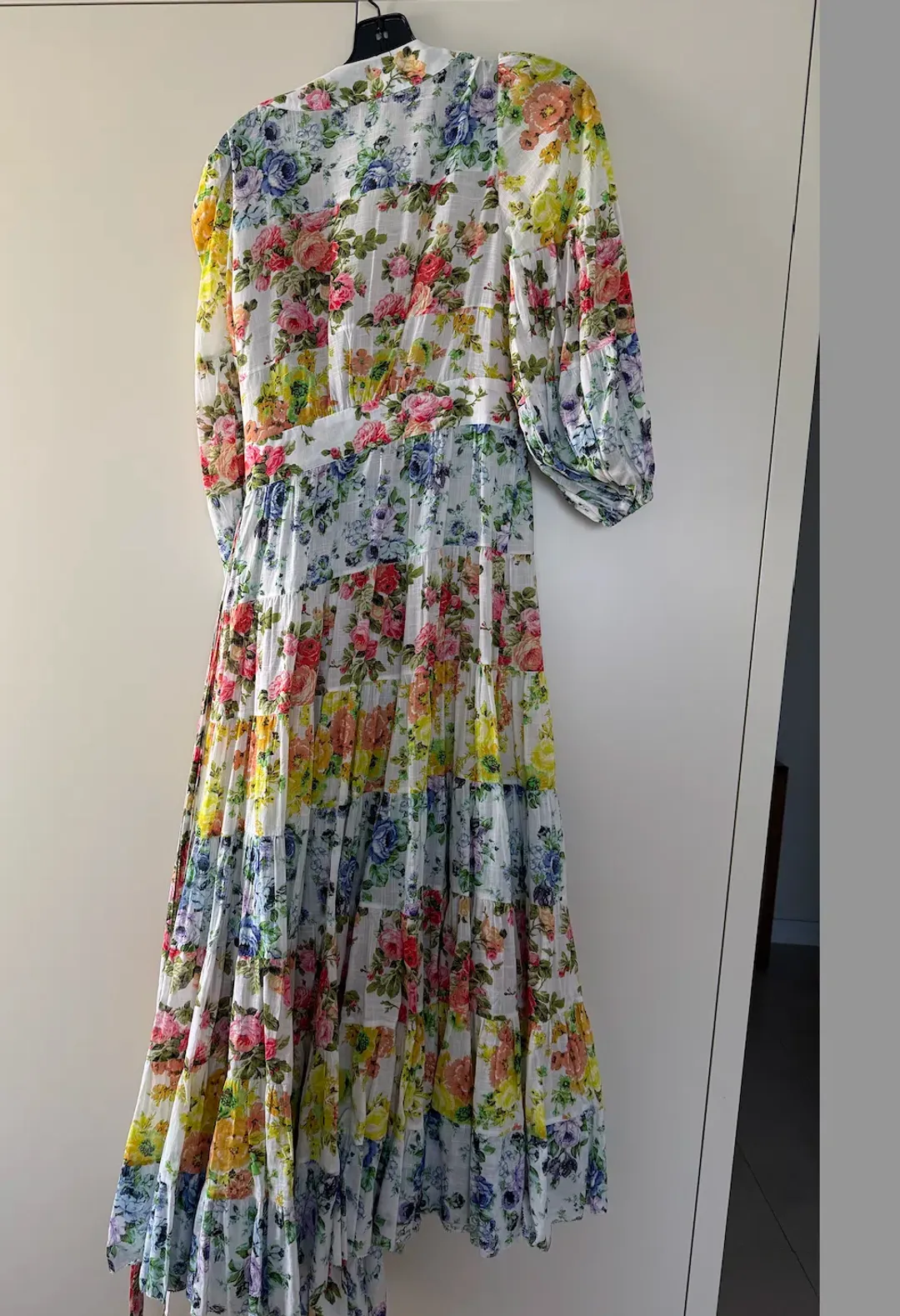 Zimmerman Pattie Patchwork Long Dress Patch Floral Size 1 - Net a porter exclusive, Net Sustain for rent on The Volte - main image