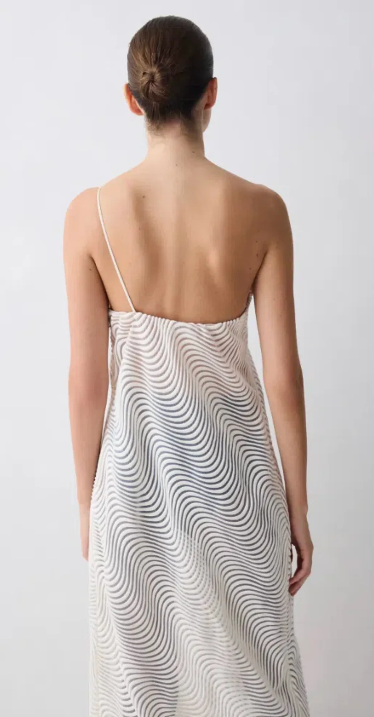 Bianca Spender - IVORY SCALLOPED LACE DRIFT DRESS Size 1 - Image 5