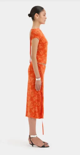 SIR The Label Blanca Set in Palmera Tangerine, Size 1 (S) for rent on The Volte - image 5