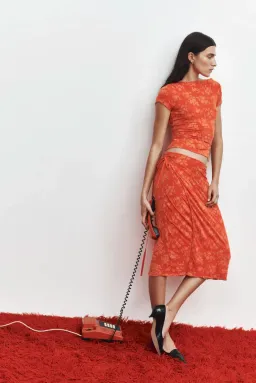 SIR The Label Blanca Set in Palmera Tangerine, Size 1 (S) for rent on The Volte - image 4