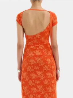 SIR The Label Blanca Set in Palmera Tangerine, Size 1 (S) for rent on The Volte - image 6