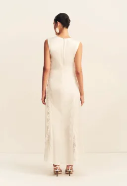 Shona Joy Allegra Lace Panelled Maxi Dress for rent on The Volte - image 2