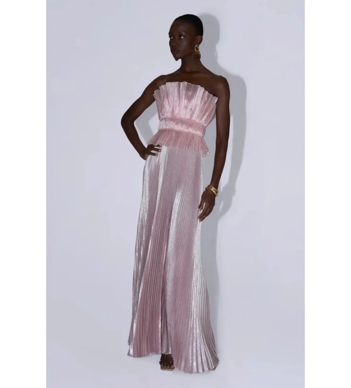 L'Idee Masquerade Gown in Dusty Shimmer Size AU8 - Image 2