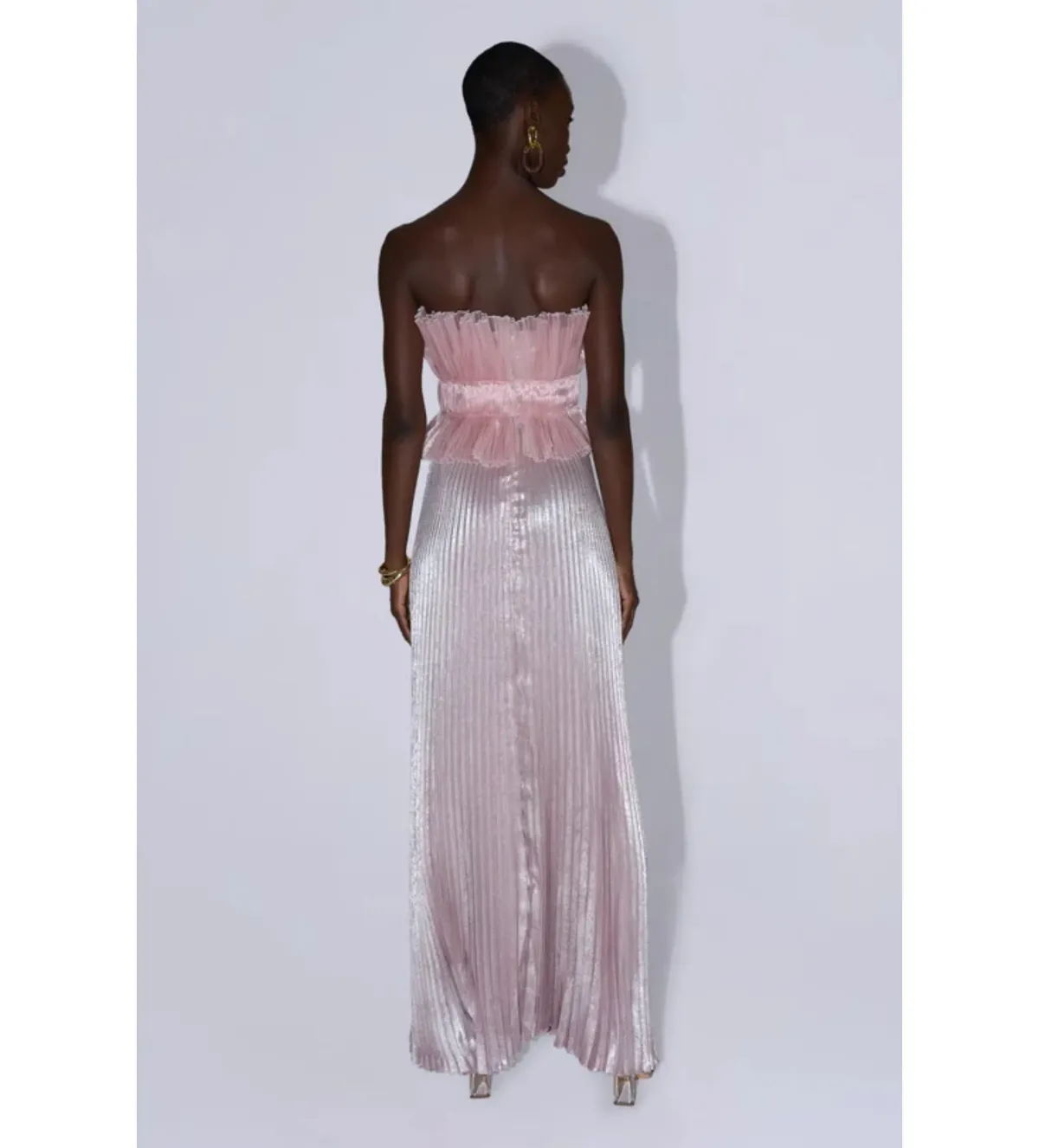 L'Idee Masquerade Gown in Dusty Shimmer Size AU8 - Image 3