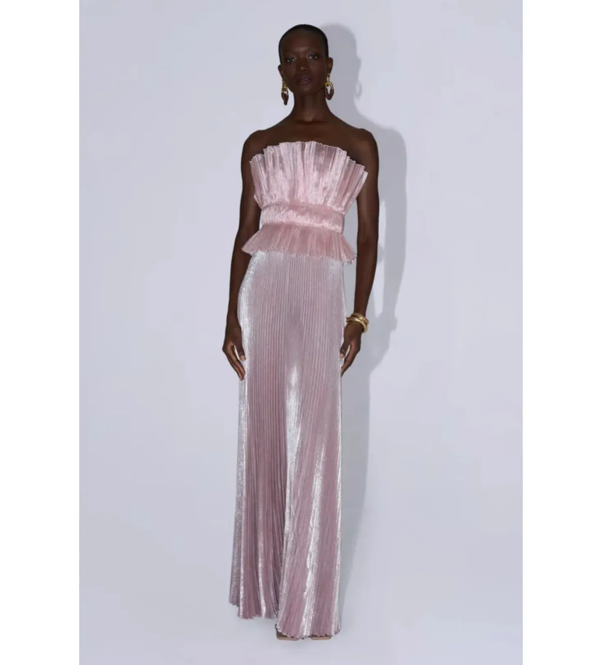 L'Idee Masquerade Gown in Dusty Shimmer Size AU8 for rent on The Volte - main image