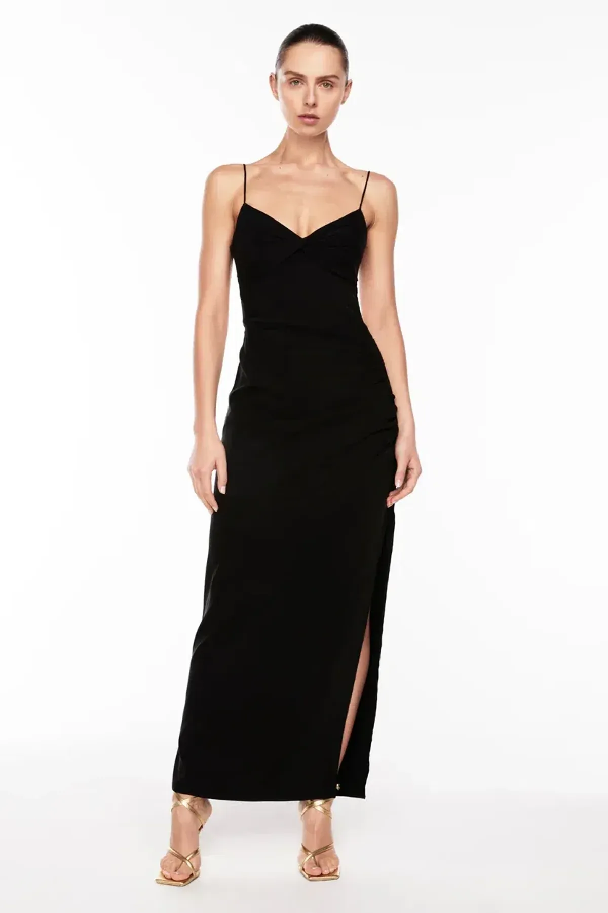 Manning Cartell Dial It Up Backless Dress in Black - Size 6 - Image 1