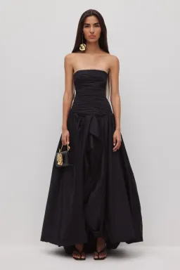 AJE VIOLETTE BUBBLE HEM MAXI DRESS SIZE 6 for rent on The Volte - image 2
