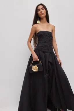 AJE VIOLETTE BUBBLE HEM MAXI DRESS SIZE 6 for rent on The Volte - image 5