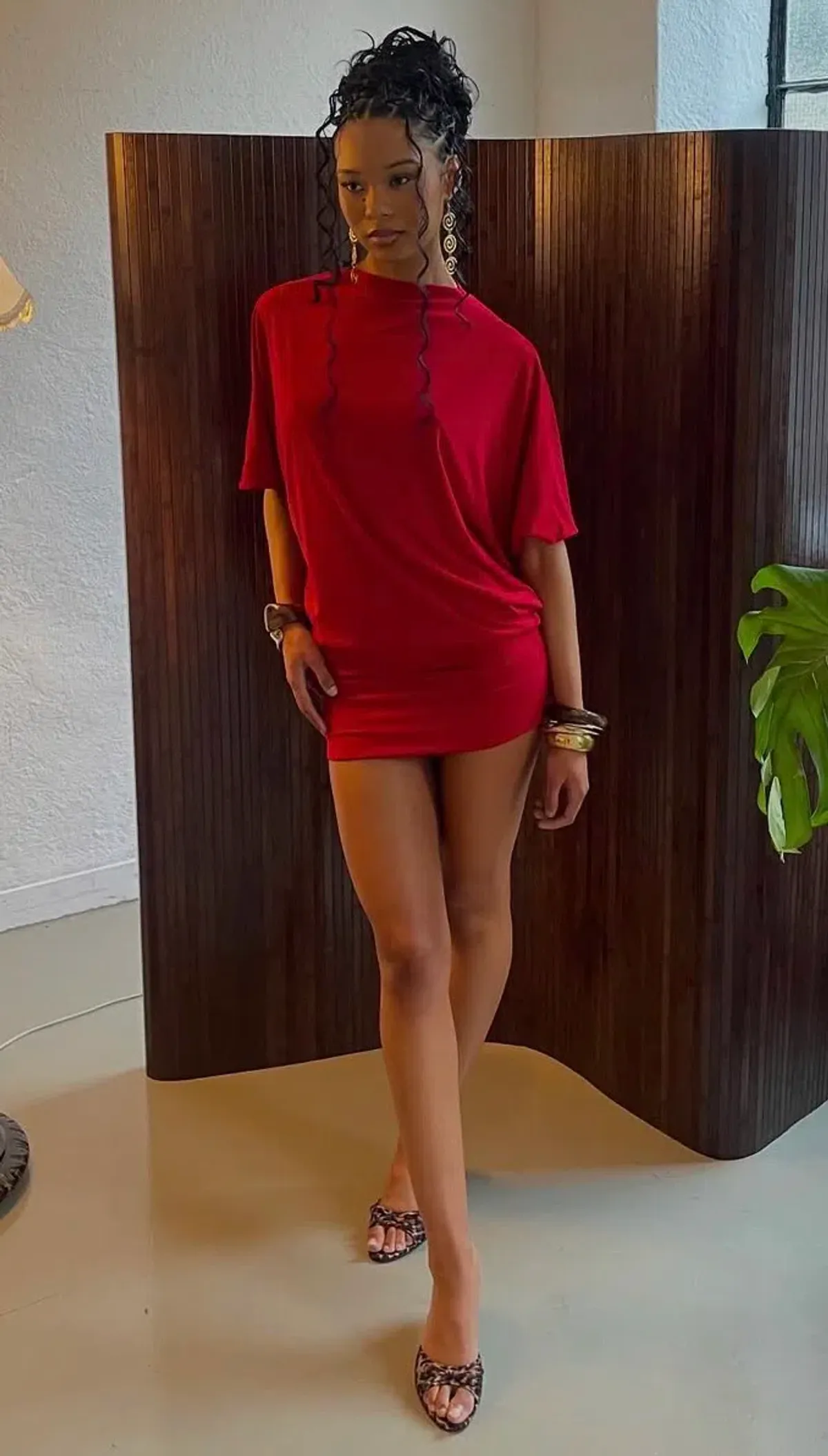 Just a tease mini dress - Image 1