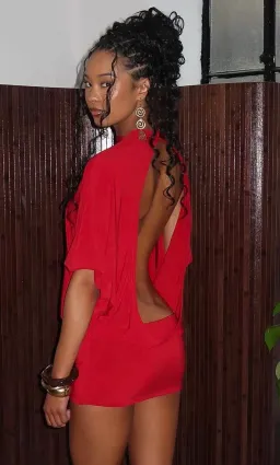 Just a tease mini dress for rent on The Volte - image 5