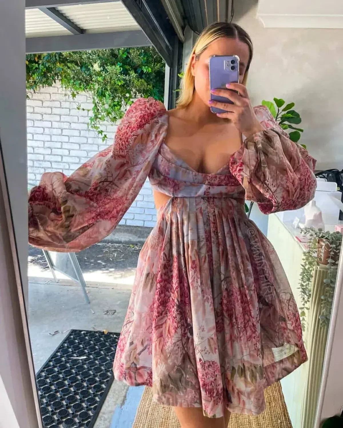 Zimmermann Botanica Bralette Mini Dress - Image 3