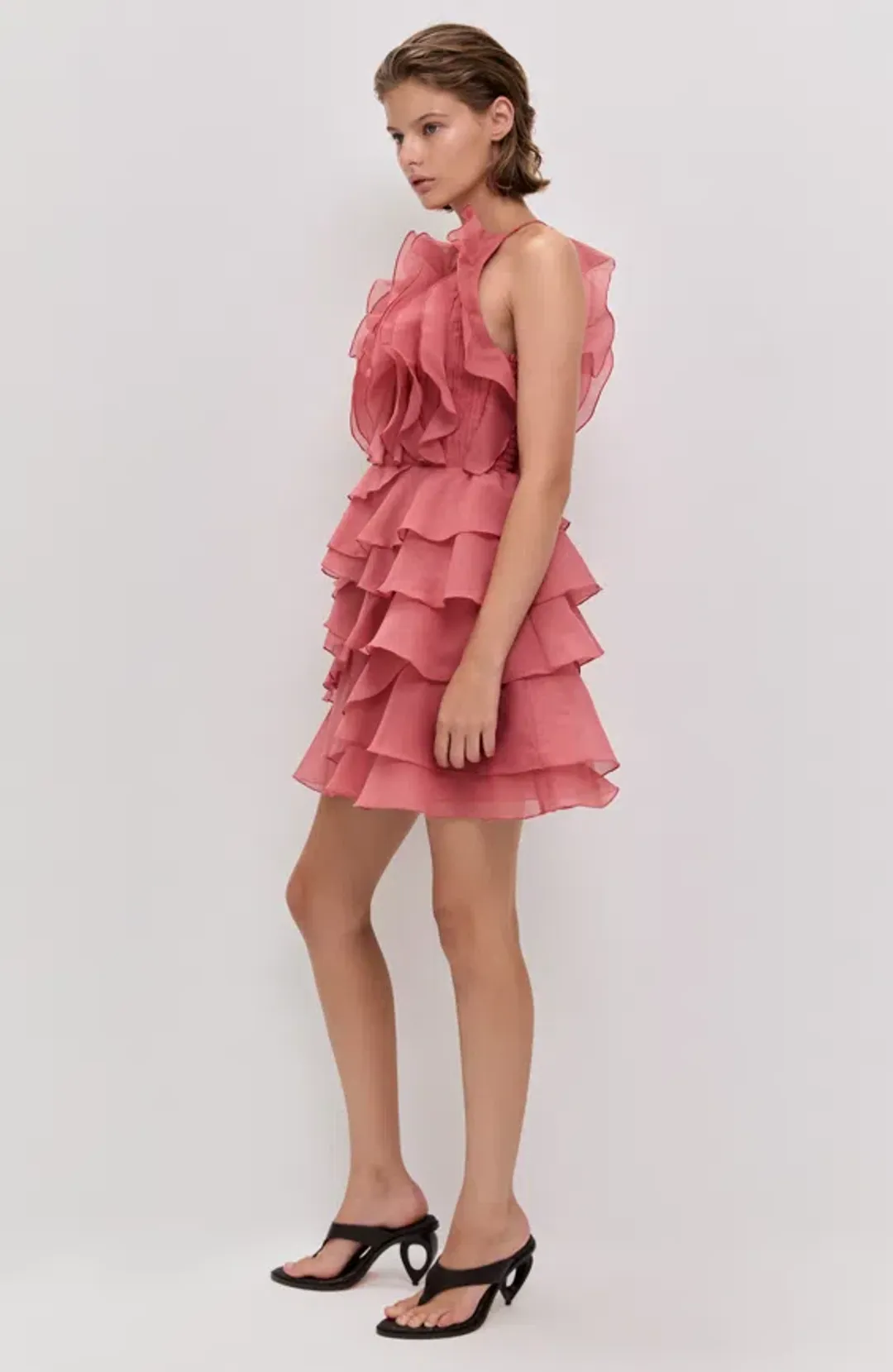 AJE Cleo Mini Dress Size 6 for rent on The Volte - main image