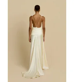 Arcina Ori Madelena Maxi Dress in Cream Size XS/AI6 for rent on The Volte - image 2