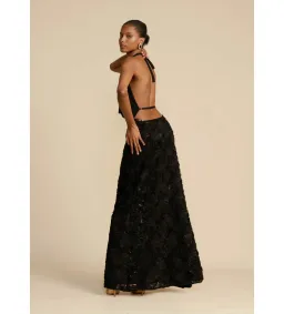 Arcina Ori Adriana Maxi Dress in Black Size S/AU8 for rent on The Volte - image 3