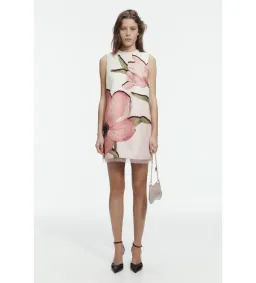Aje Skies Mini Dress in Flourish Rose Size AU12 for rent on The Volte - image 1