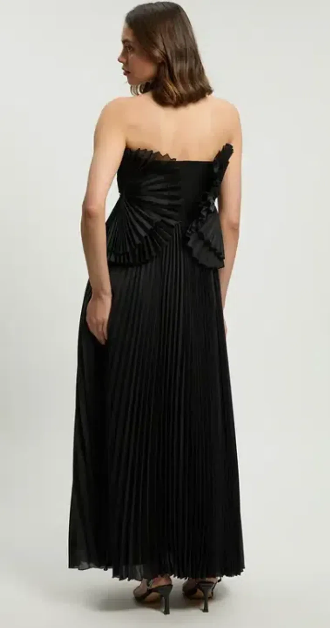 Pleated Maxi Dress for rent on The Volte - main image