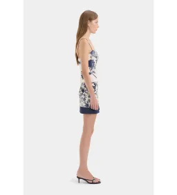 SIR The Label Phillipa Slip Mini Dress in Eira Midnight Size 0/AU6 for rent on The Volte - image 2
