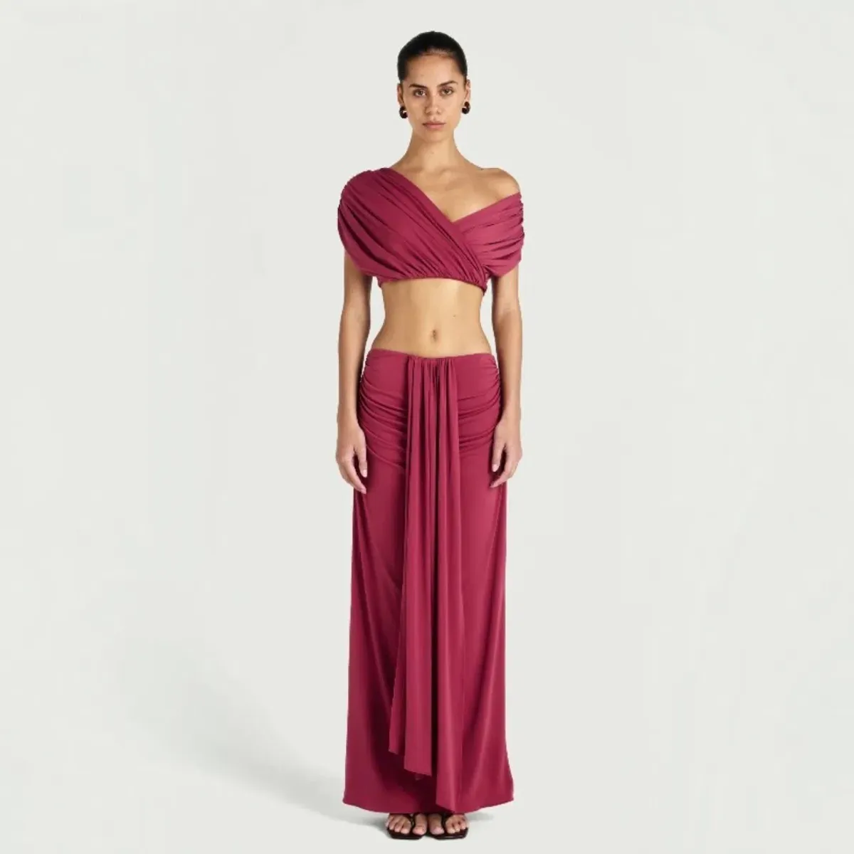 Benni Celia Set in Rose Wine Size 10 - Image 1