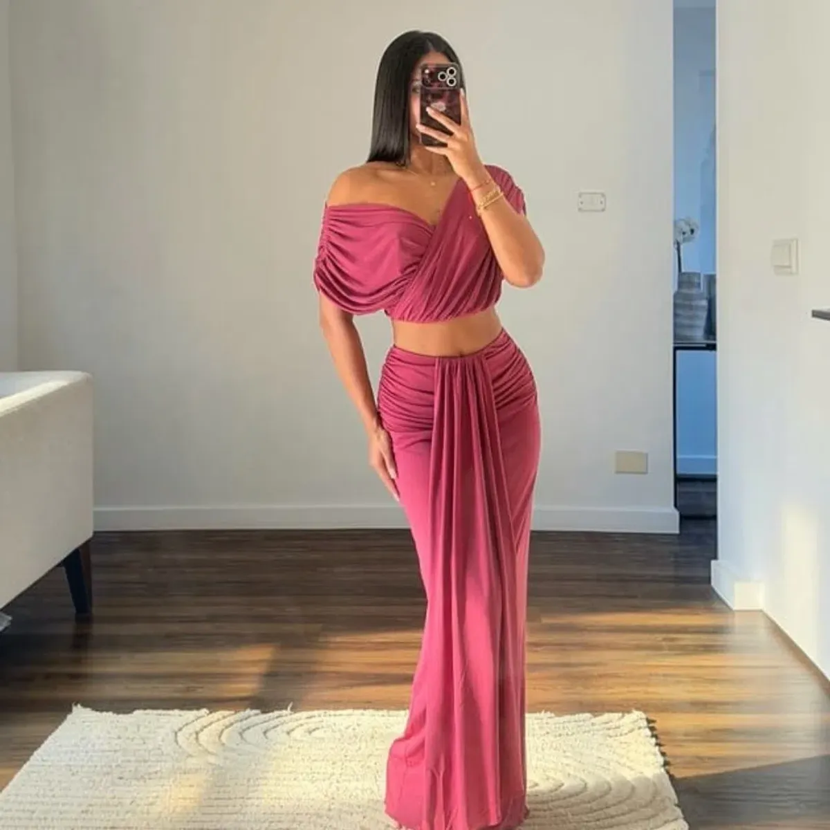 Benni Celia Set in Rose Wine Size 10 - Image 4
