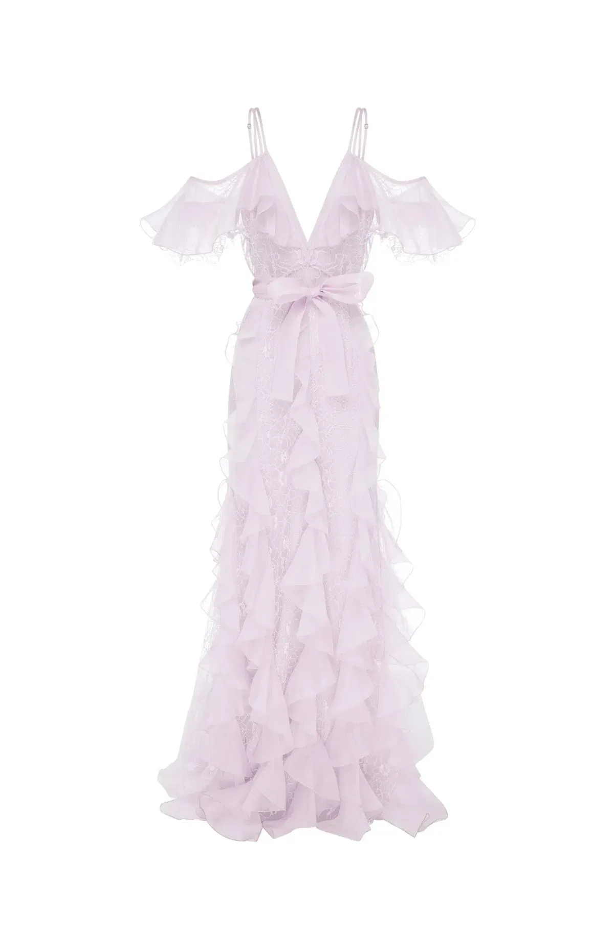 Alice McCall My Baby Love Ruffle Maxi Gown Lilac Size AU 6 / XS - Image 5