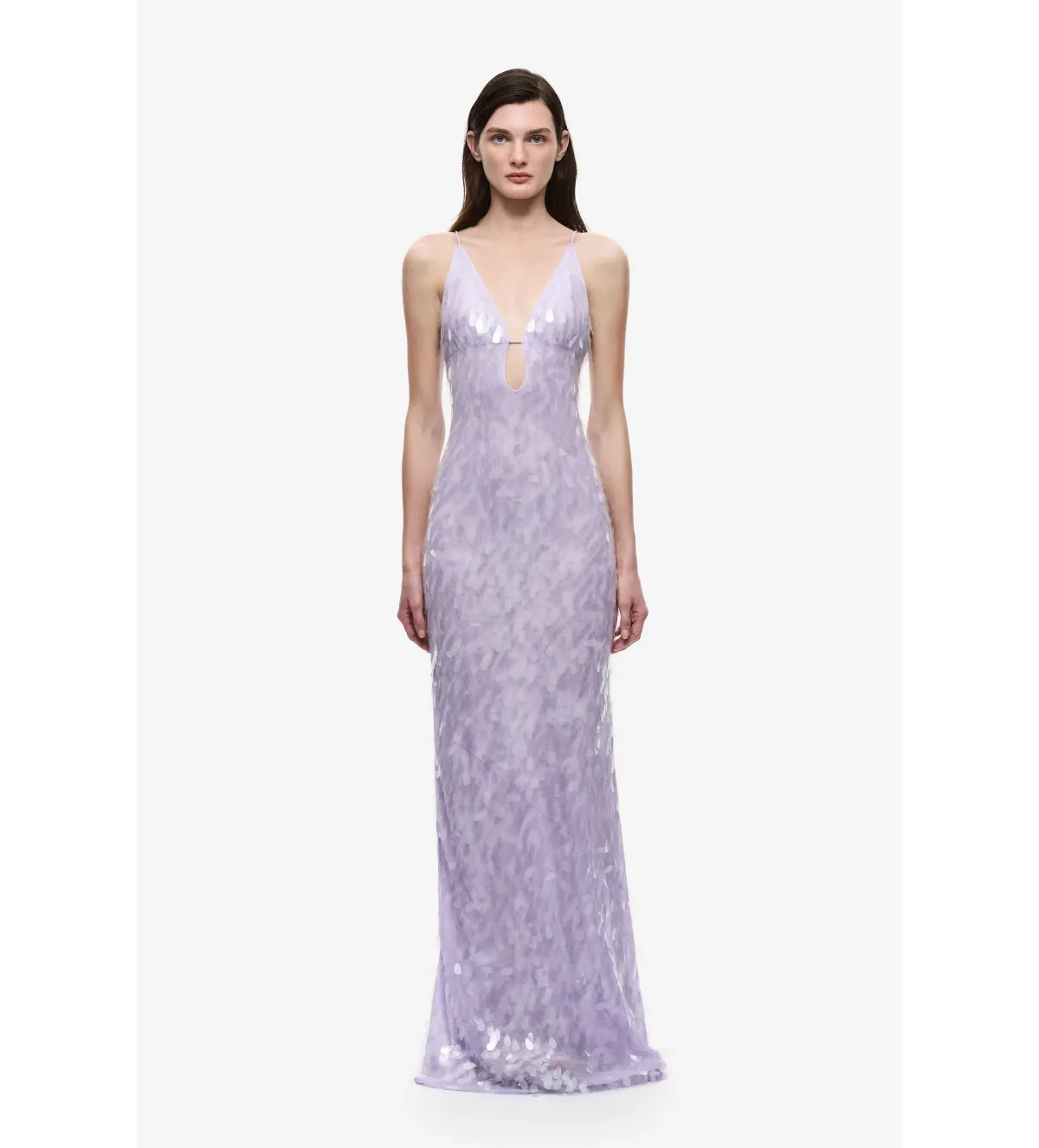 Misha The Sapphire Sequin Dress in Lilac Size XS/AU6 - Image 1