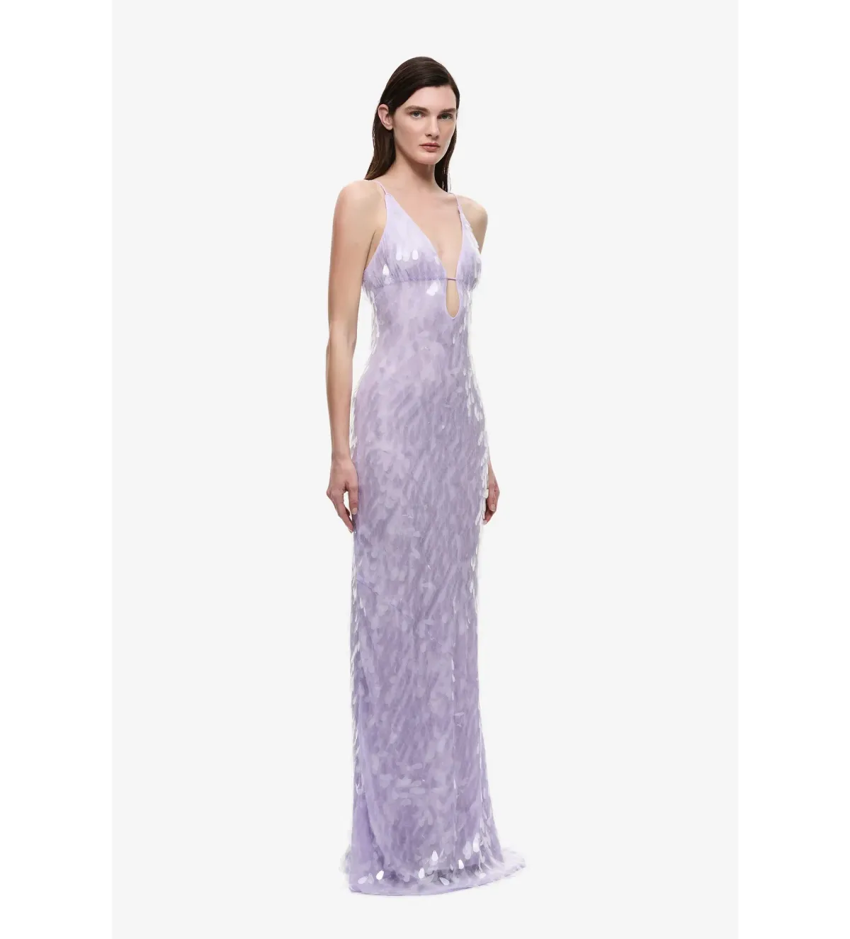 Misha The Sapphire Sequin Dress in Lilac Size S/AU8 - Image 2