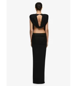 Bec & Bridge Arianna Cowl Neck Maxi Dress in Black Size AU6 for rent on The Volte - image 2