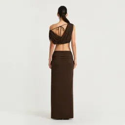 BENNI Celia Set In Chocolate Size 8 for rent on The Volte - image 3