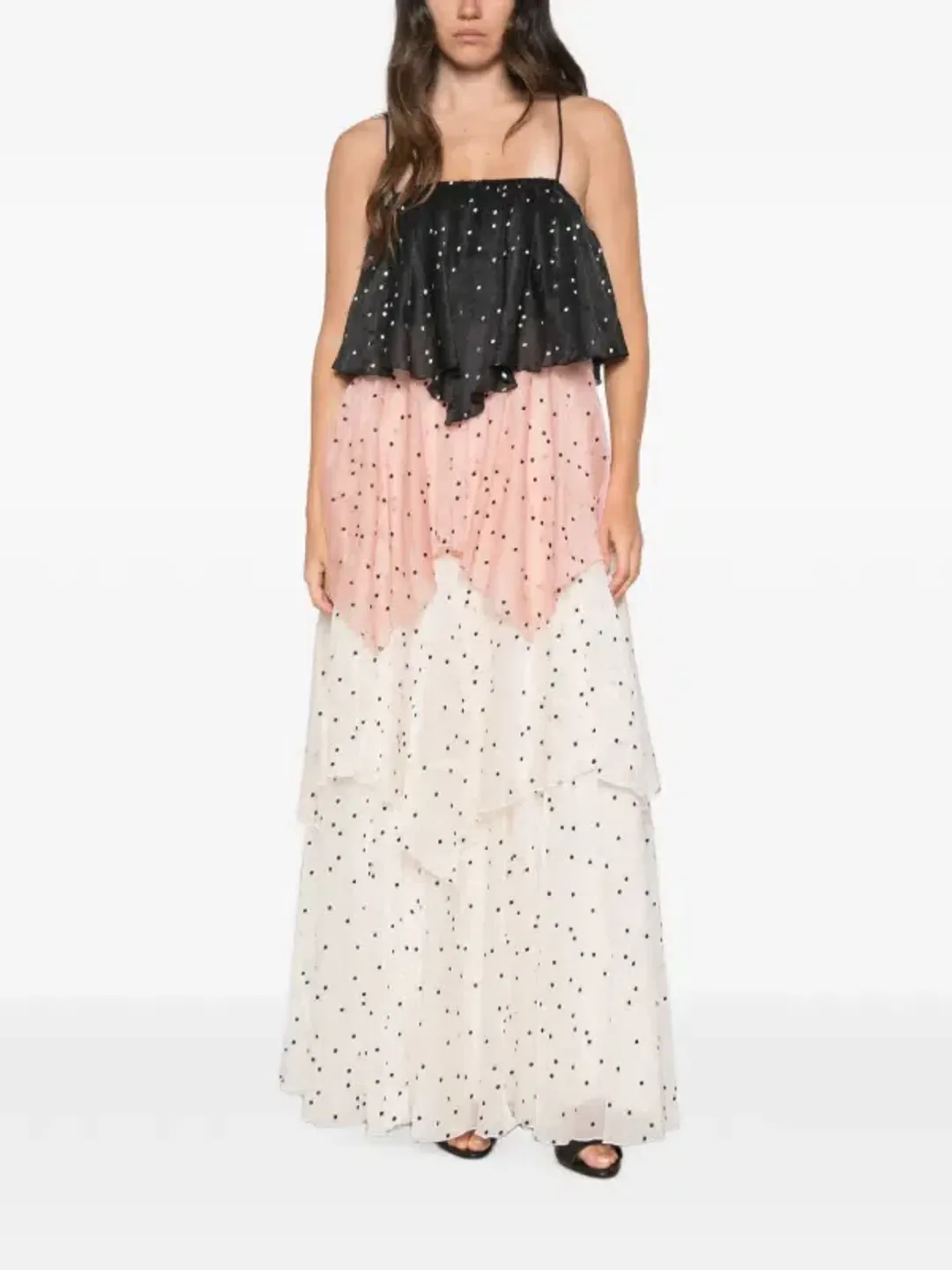 Aje Songstress Gown Multi Maxi Size 8 for rent on The Volte - main image