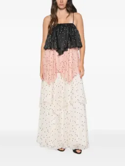 Aje Songstress Gown Multi Maxi Size 8 for rent on The Volte - image 1