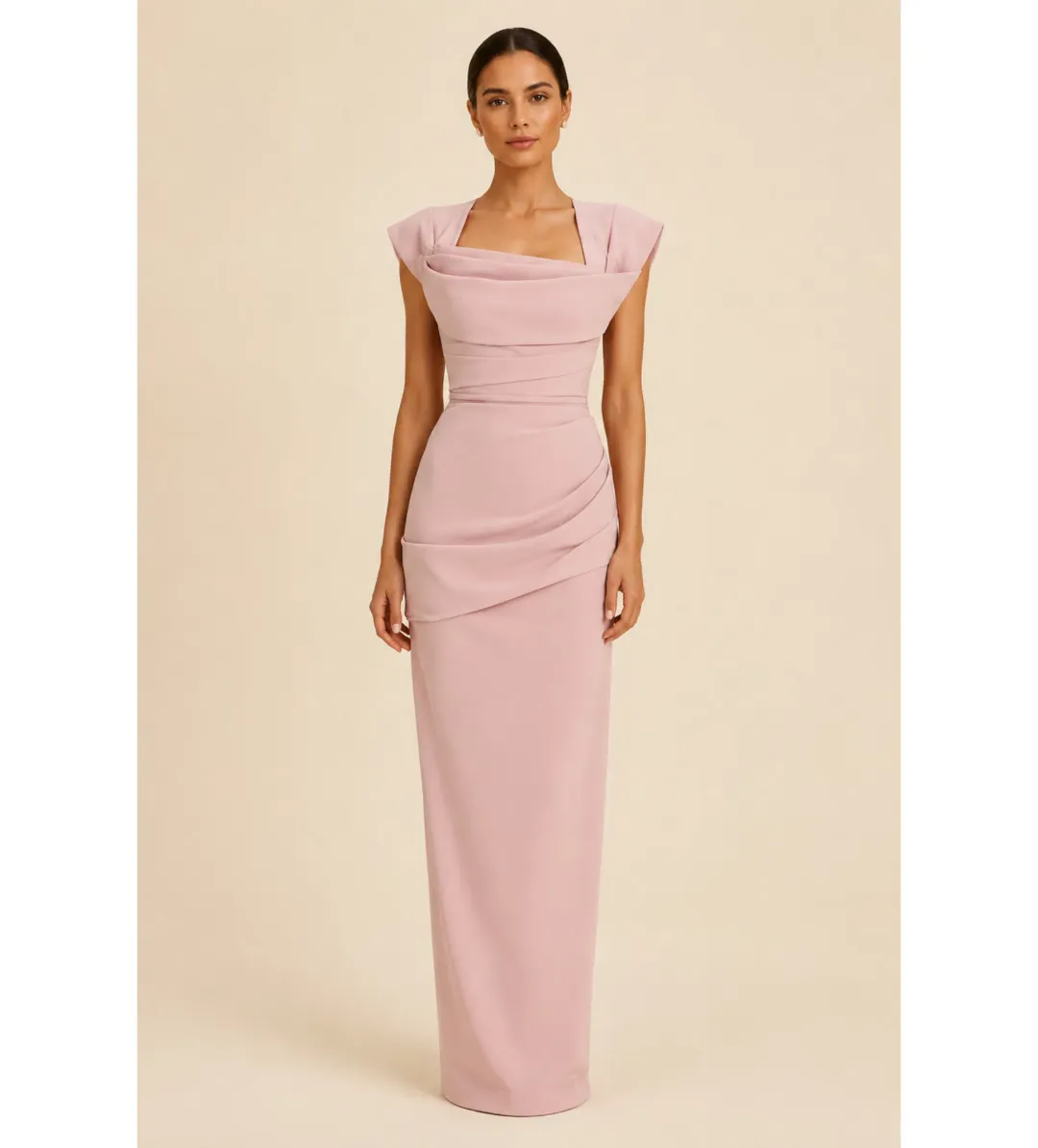 Rachel Gilbert Salma Gown in Rosewater Size 1/AU8 for rent on The Volte - main image