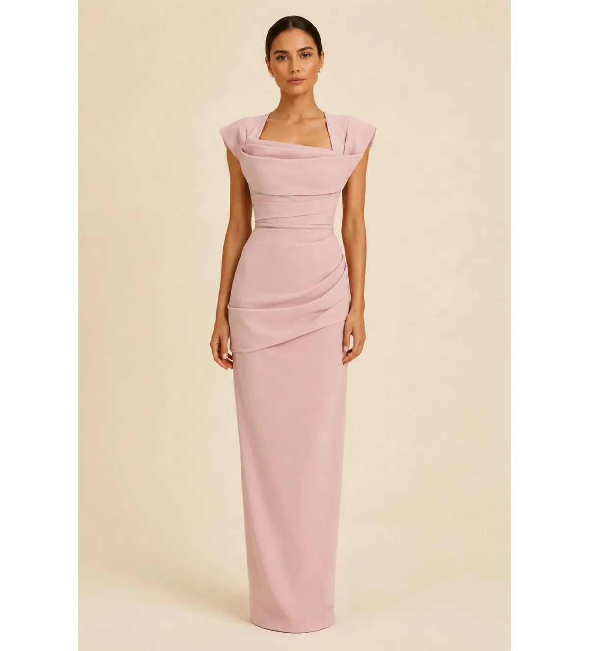 Rachel Gilbert Salma Gown in Rosewater Size 1/AU8 - Image 1