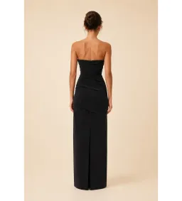 Rachel Gilbert Salma Strapless Gown in Black Size 2/AU10 for rent on The Volte - image 2