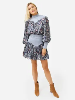 Alemais Canter Scallop Mini Dress for rent on The Volte - image 1