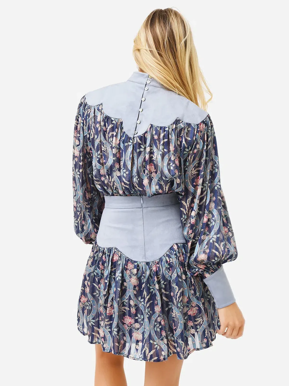 Alemais Canter Scallop Mini Dress - Image 4