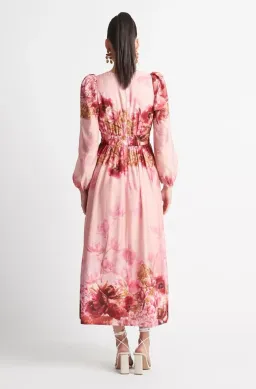 SHEIKE SWAN LAKE DRESS PINK FLORAL PRINT SIZE 10 for rent on The Volte - image 4